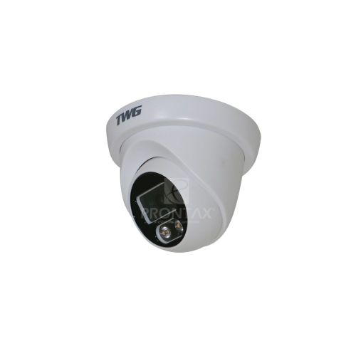 Câmera Dome Full Color 2mp Analogica 4x1 2led Ip66 Twg6327 Cor Branco